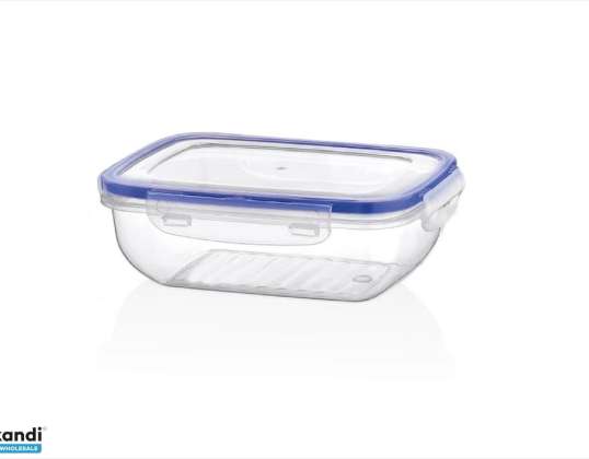 Aufbewahrungsbox Quadratisches Schnappschloss 1400ml K314