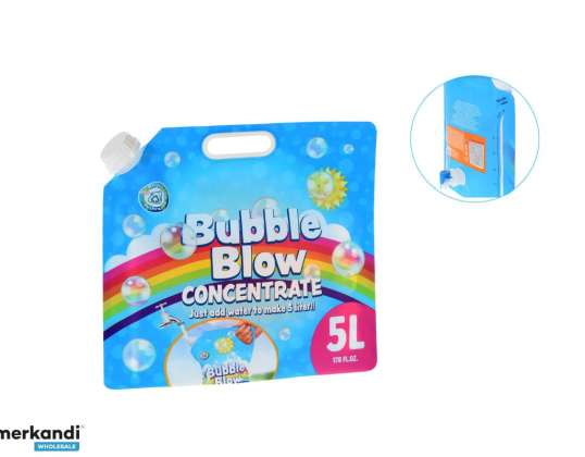 Bubble Liquid Konzentrat 178ml kann auf bis zu 5 Liter verdünnt werden