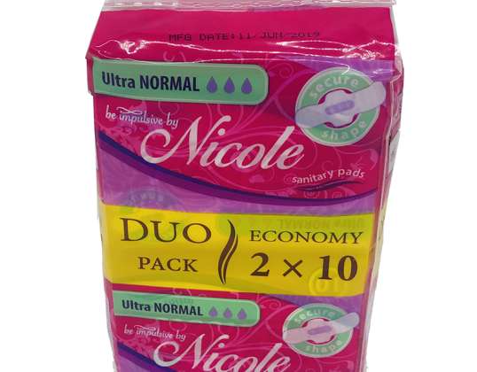 Damenbinde &quot;Nicole Be Impulsive&quot; 2 10 Stück