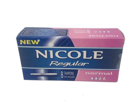 Tampon Regular ''Nicole'' 8er Pack Normal