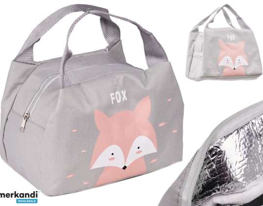 Sac isotherme pour le déjeuner petit-déjeuner isolant rose renard