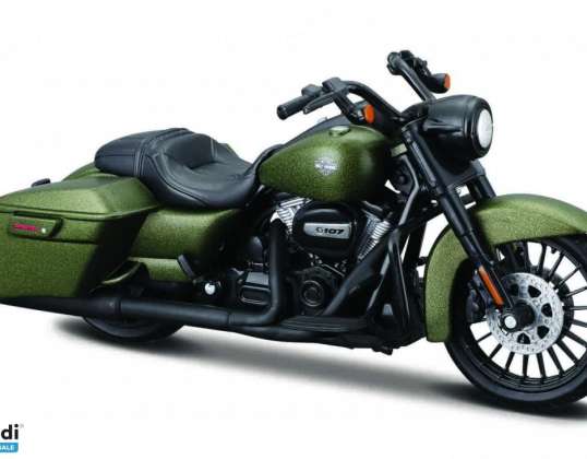 Maquette en métal moto harley davidson 2022 road king spécial 1/18