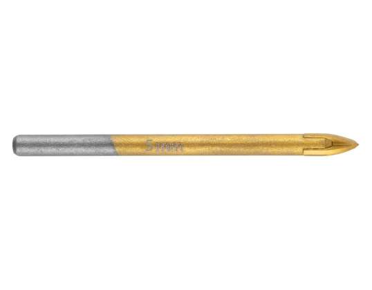 TOP 54T404 TiN Universalbohrer. 5 mm