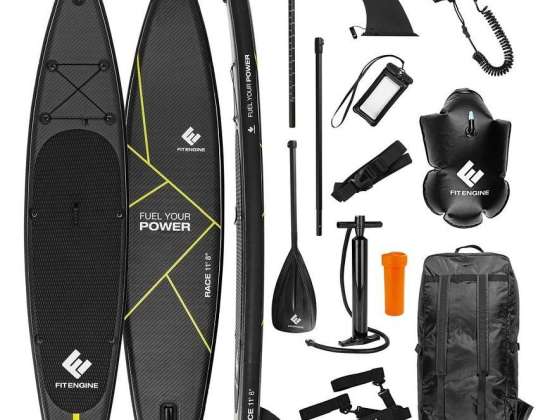 Tabla de SUP hinchable XXXL Stand up Paddle Board Set Race 11'8" 360cm