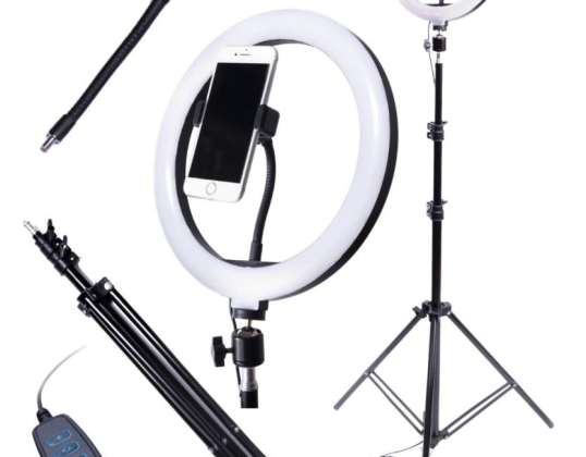 Lampa pierścieniowa 60W RING LED selfie makijaż
