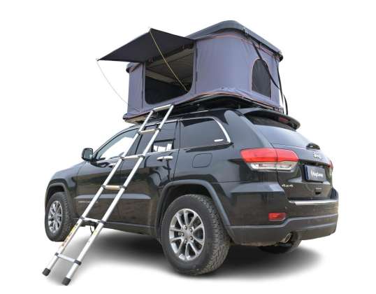 Wohnwagen KING CAMP Boundless X1 schwarz grau