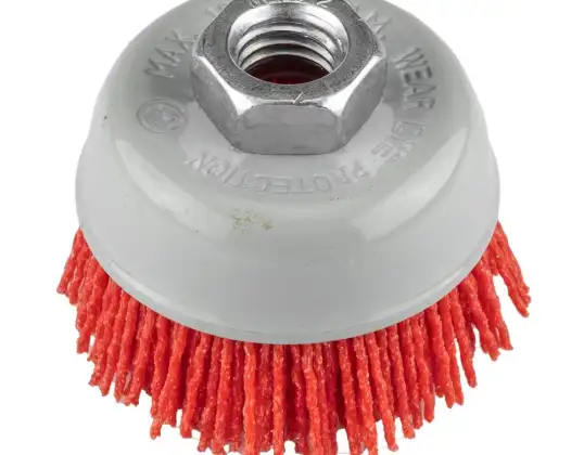 Cepillo a tope de nylon 60 mm. M14