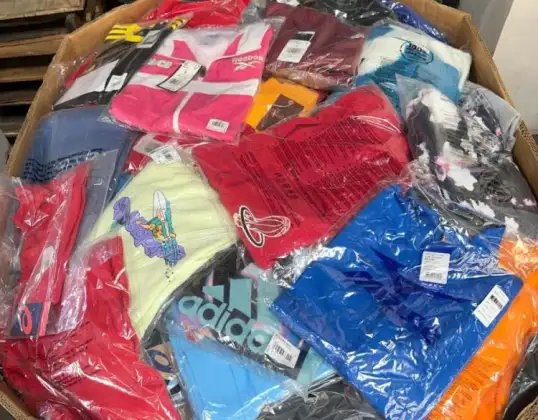 Athletic Brand wholesale apparel mix 250pcs.