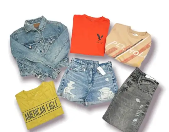 American Eagle Wholesale store stock apparel 300pcs.