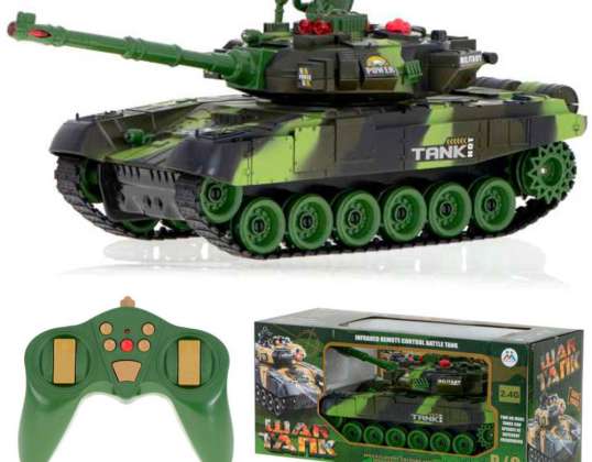 Télécommande RC War Tank 9993 2.4GHz Forest Camouflage