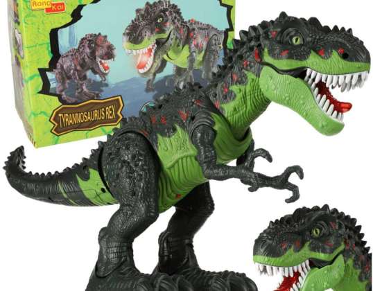 Dinosaurier T REX Electronic Walks Roaring Green