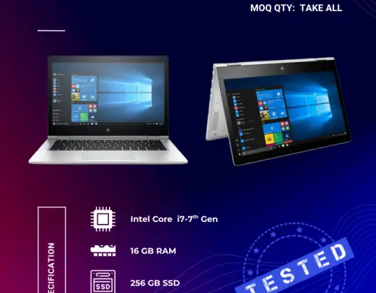 HP EliteBook x360 1030 G2 (i7 7. Gen, 16 GB RAM, 256 GB SSD)