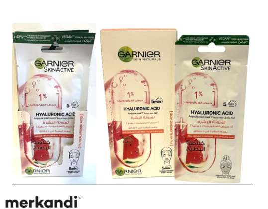 6923700983418 Garnier Skincare Skin Active Hyaluronic Acid Sheet Mask 30ml