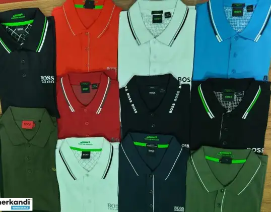 Hugo Boss wholesale Men&amp;#039;s polo assortment 18pcs.