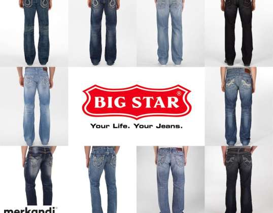 Big Star Herren IRR Denim Jeans Sortiment 24tlg.