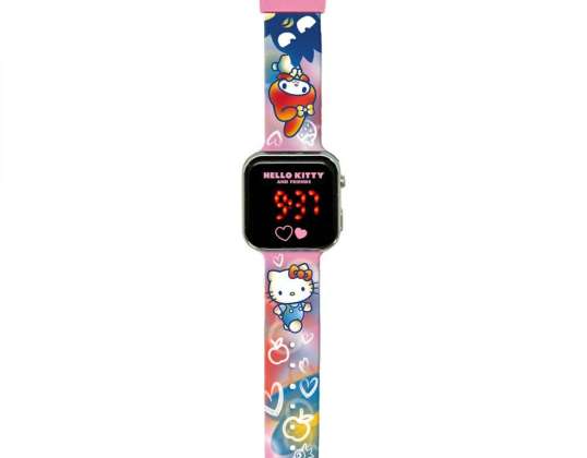KER HK50151 Hello Kitty LED-Kalenderuhr