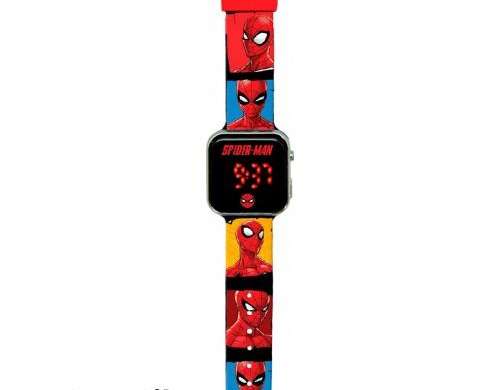 KER SPD4903 Spiderman Calendar LED Watch