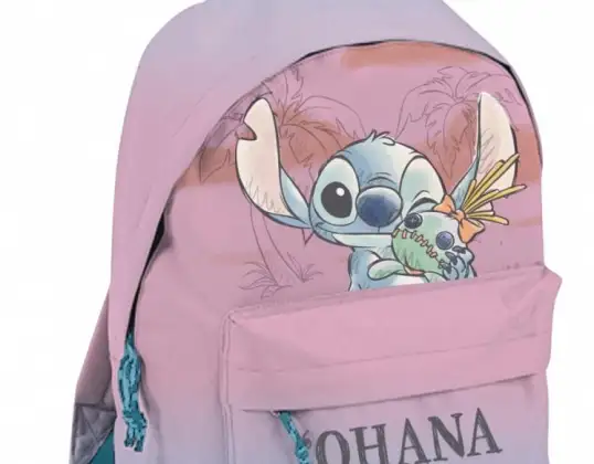 Rucksack mit zwei Fächern 29 cm Stich