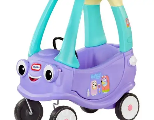 KER 641077 M8 Cozy Coupé Ride-on Bluey