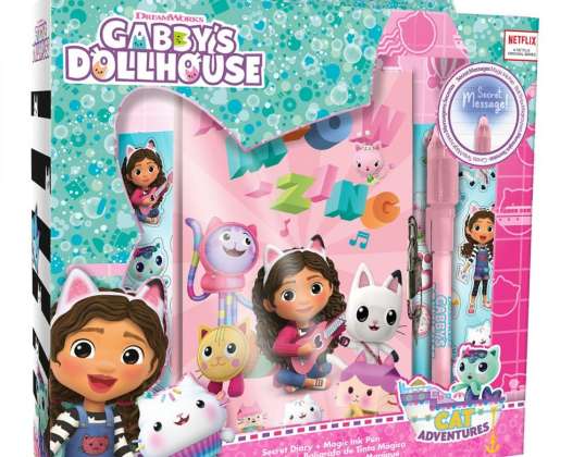 Journal intime avec un stylo magique gabi cat house