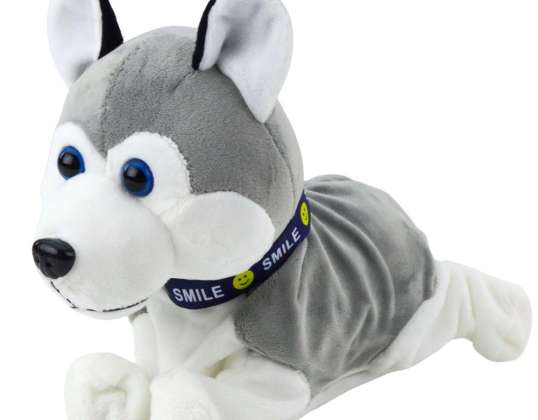 Batteriebetriebener Plüschhund, interaktive Husky-Bewegungen, die Geräusche erzeugen