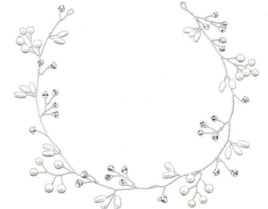 AG264B Wedding twig tiara tiara 50cm
