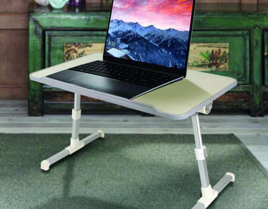 MESA PLEGABLE PARA ORDENADORES PORTATILES CON VENTILADOR USB ADAPTABLE A CAMA &amp;amp; SOFA