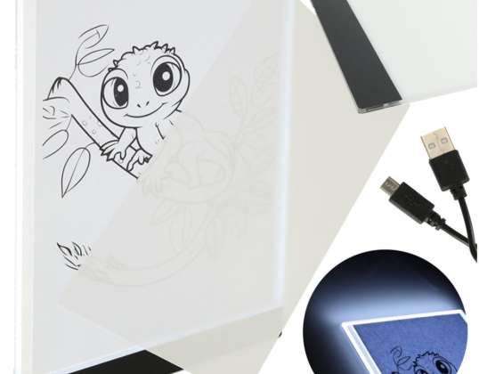 Tavolo da disegno carta da disegno retroilluminata LED A4