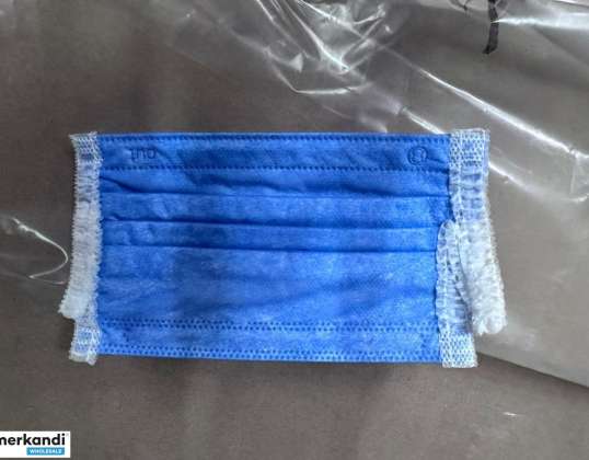 Auktion: Posten medizinische Gesichtsmasken (2 Paletten = 36.000 Masken)
