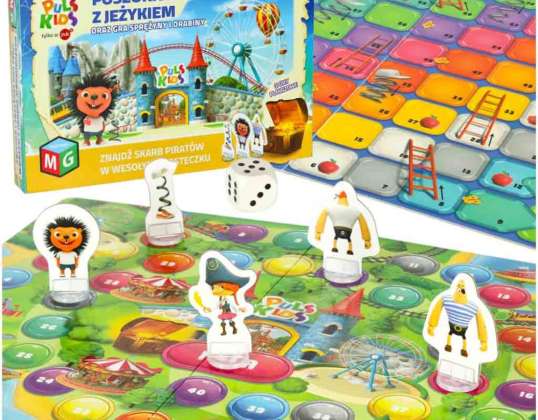 Caccia al Tesoro Gioco da Tavolo con Molle Riccio e Scale 5 MULTIGIOCO