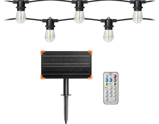 Aurinkokäyttöinen valoketju