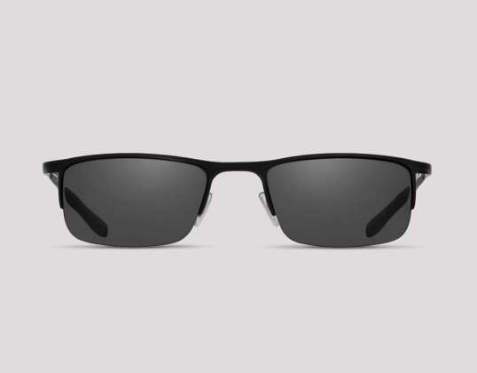 Ochelari de soare Masqline semi-fără ramă cu lentile oglindă MATRIX-SW