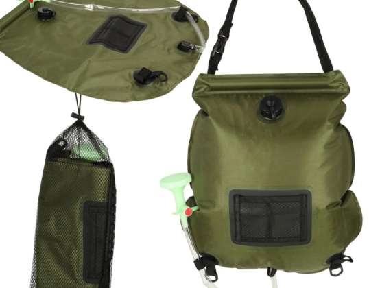 Солнечная душ для кемпинга 20L XXL с термометром
