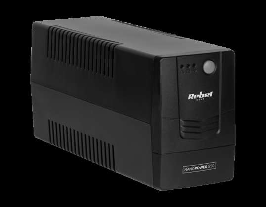 Бесперебійний комп'ютерний блок живлення UPS REBEL модель Nanopower 850