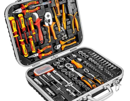 Elektrikerauswahlkoffer 108 Stück TOP 01 310 1