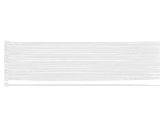 Δεσμοί καλωδίων EXTREME 2,5 × 200 mm λευκό 100 τεμ.