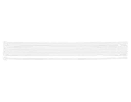 EXTREME kábelkötegelők 4,8 × 300 mm fehér 20 db.