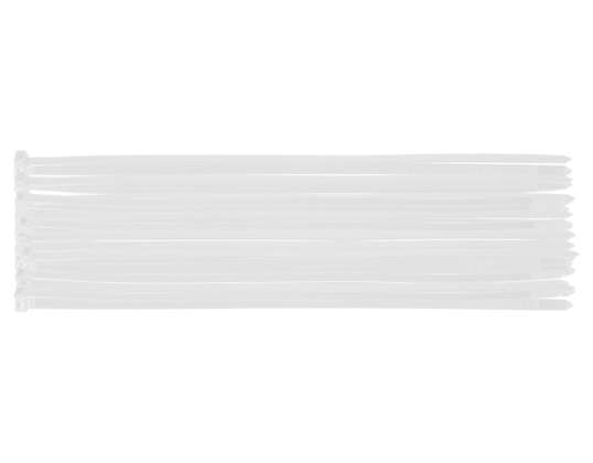 Kabelbindere EXTREME 7,6 × 300 mm hvid 50 stk.