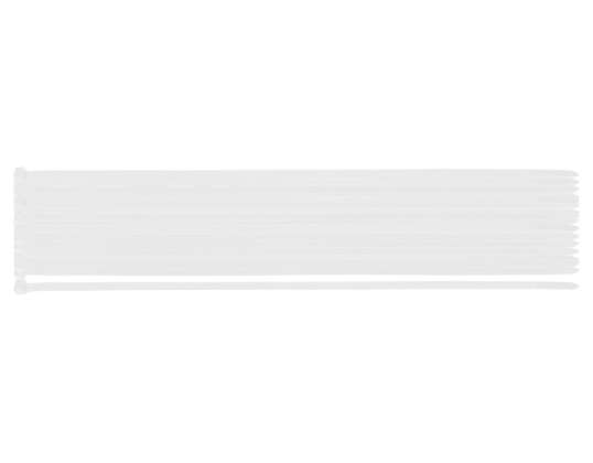 Colliers de serrage EXTREME 12.0 × 700 mm blanc 50 pièces