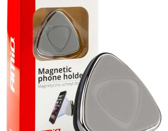 Magnetni nosilec za telefon za avto na rešetko hold 01 amio 01043