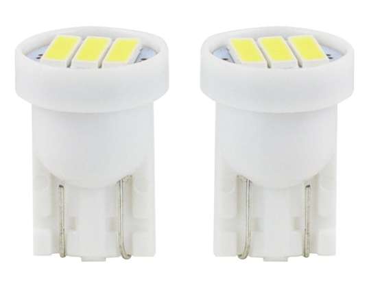 Standard LED-Lampen T10 W5W 3xSMD 7020 12V AMIO 01096