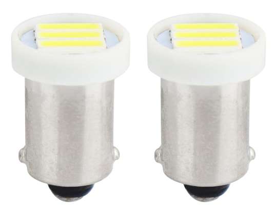 Світлодіодні лампи стандартні t4w ba9s 3xsmd 7020 12v amio 01097