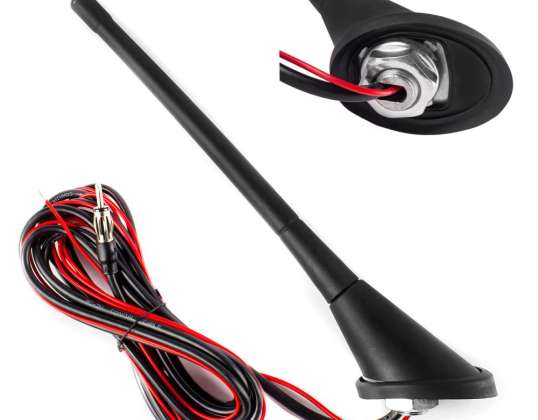 Auto-antenne met versterker ant04 amio 01127