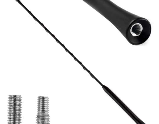 Antenne de voiture mât 41 cm adaptateur 5/6 mm