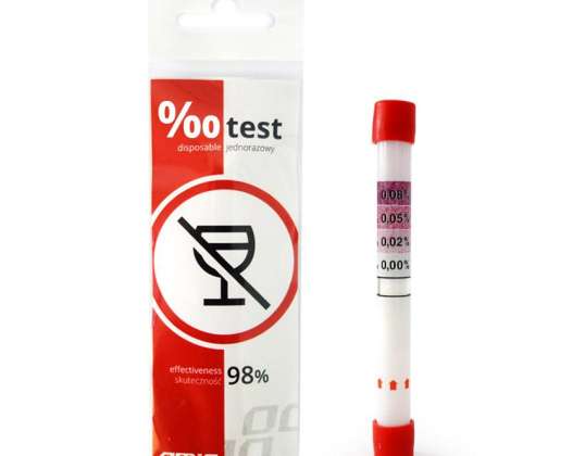 Korduvaba alkoholisisalduse test alkometer amio 01160
