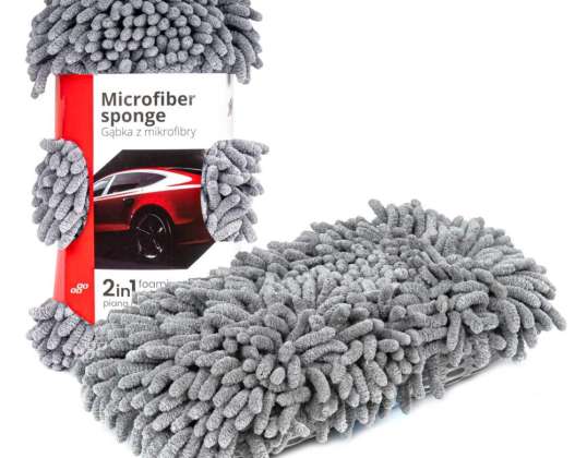 Éponge de lavage automobile en microfibres cwash 08 amio 01275