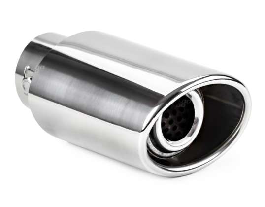 Endstück Auspuff Edelstahl mt 003 Chrom amio 01303