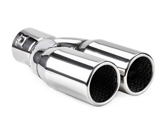 Auspuff-Endrohr Edelstahl mt 004 chrom amio 01304