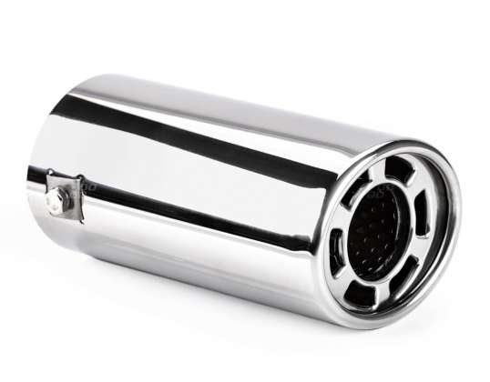 Exhaust Muffler Tip Stainless Steel mt 006 Chrome amio 01306
