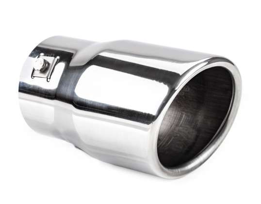 Endstück des Auspuffs Edelstahl mt 007 Chrom amio 01307
